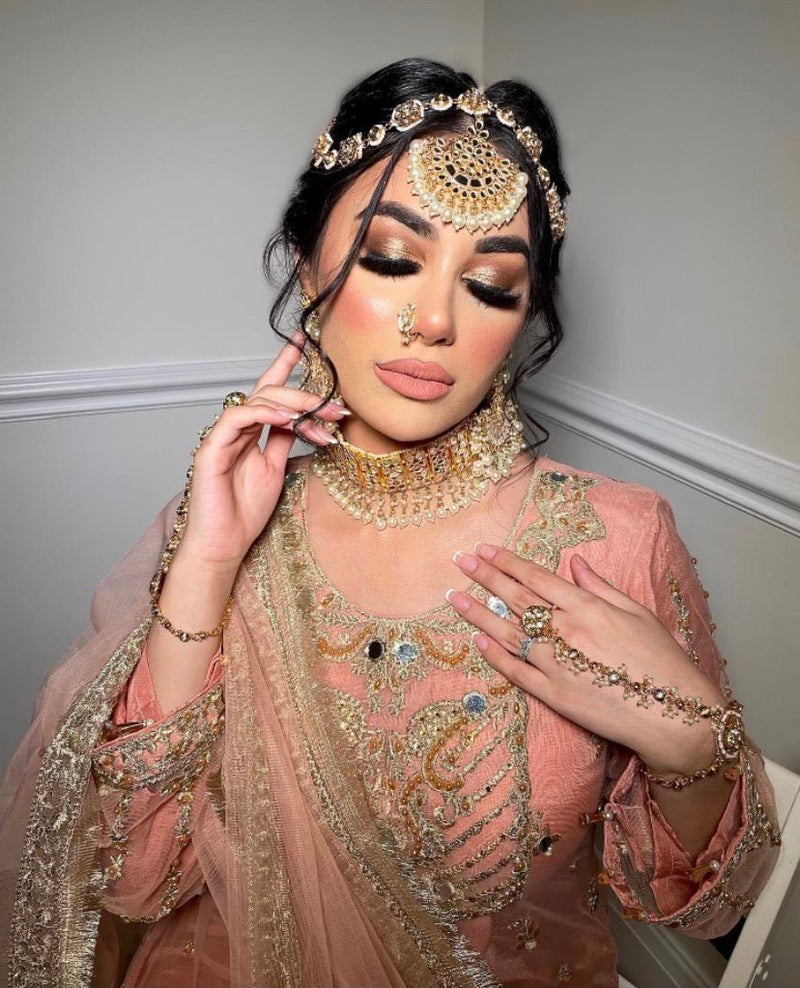 Matha Patti & Headpiece - Ishy Haq