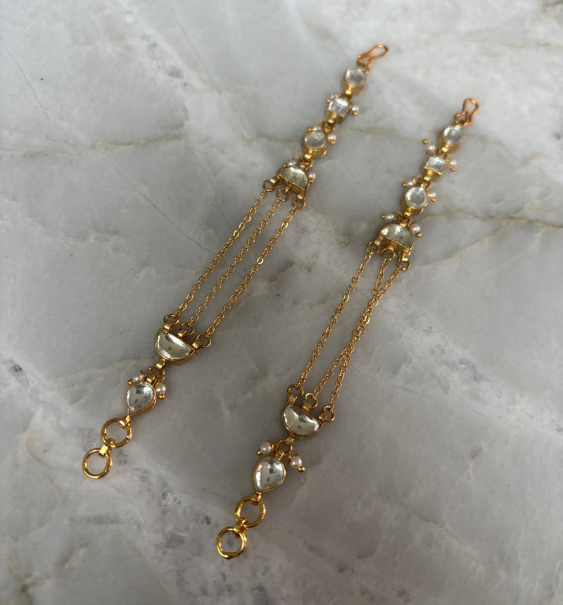 Sahara Earrings & Hair Chain - Ishy Haq