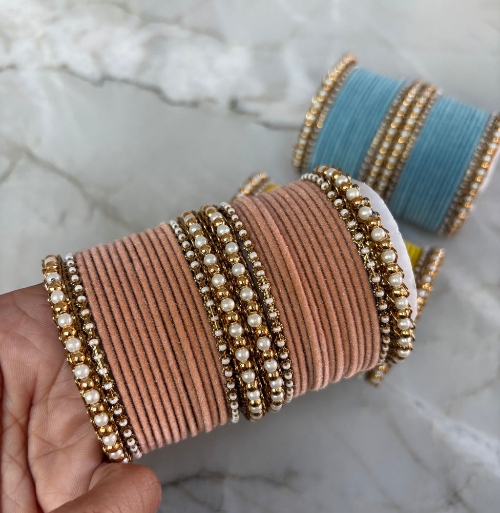 Velvet bangle set  image 5