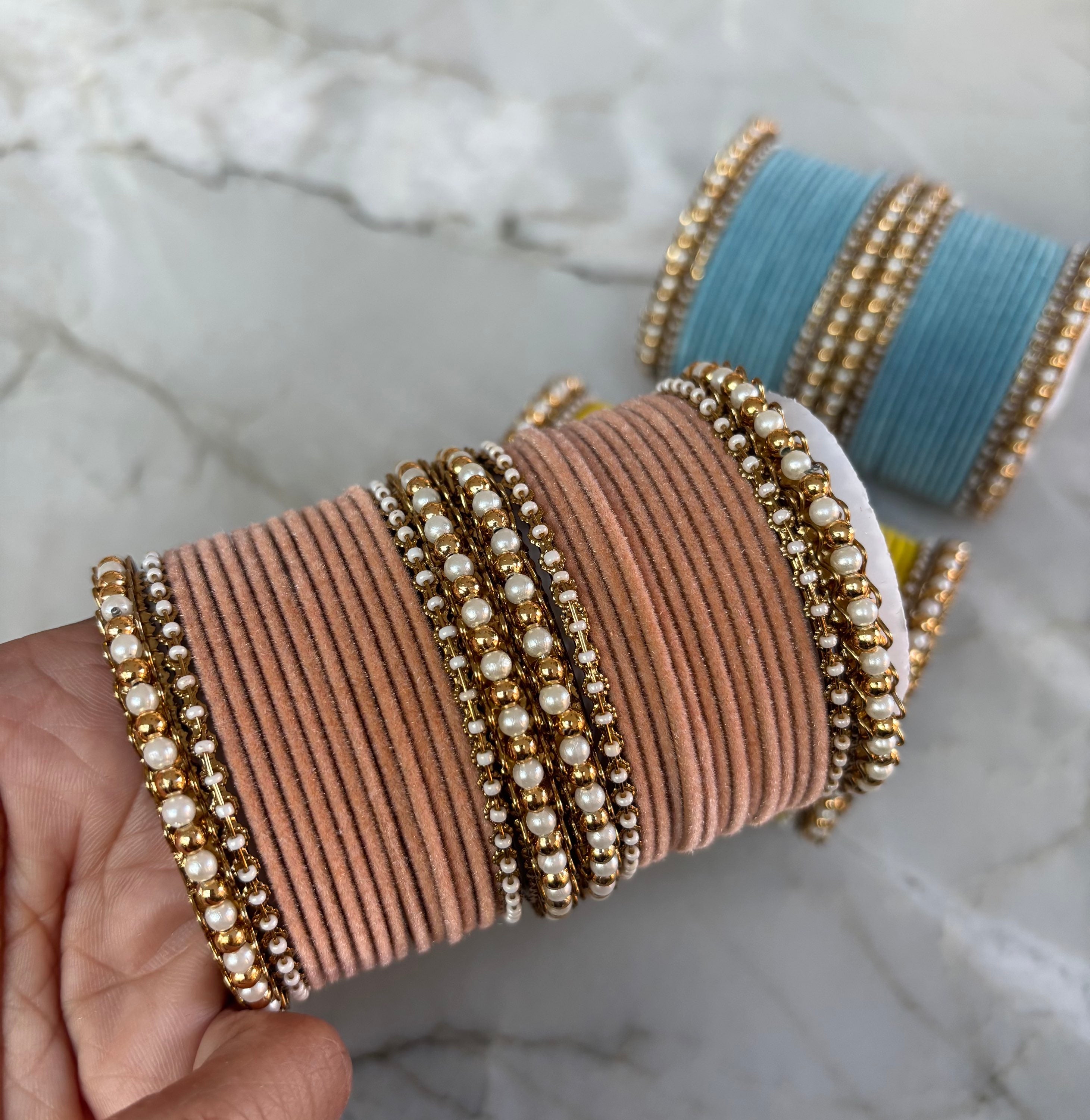 Velvet bangle set  image 5
