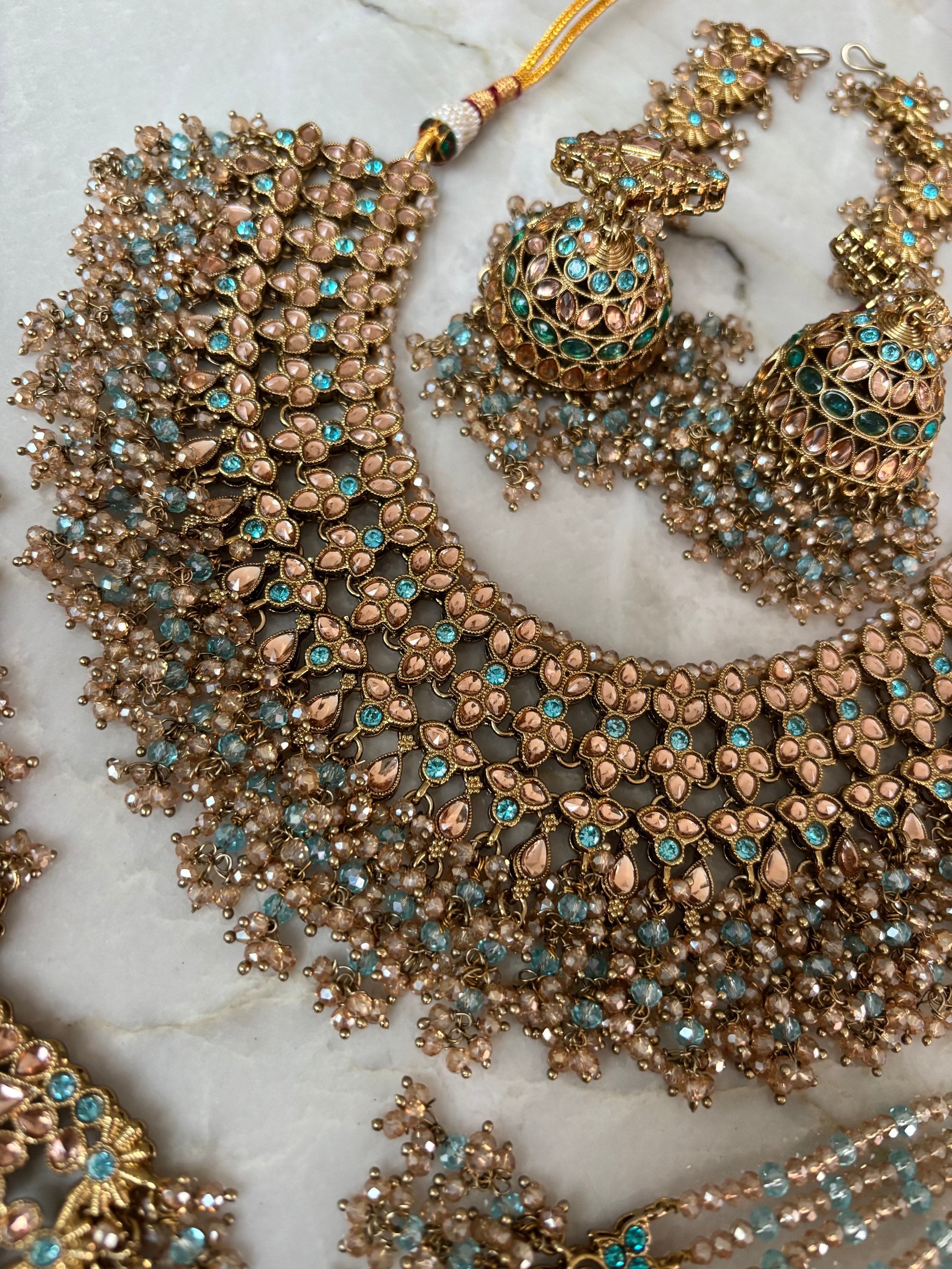 Sarisha (pastel blue/champagne) image 11