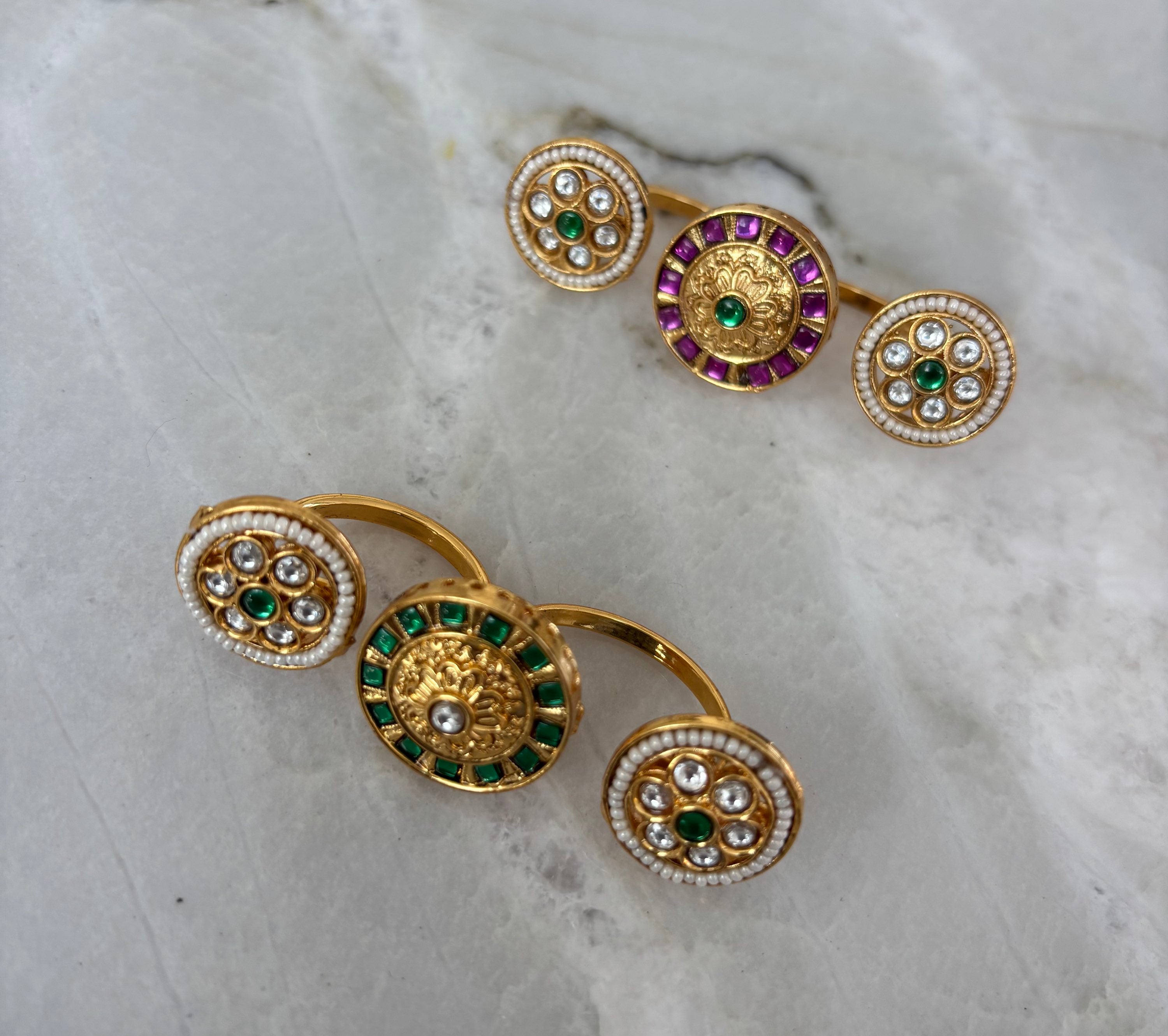 Triple finger ring image 2