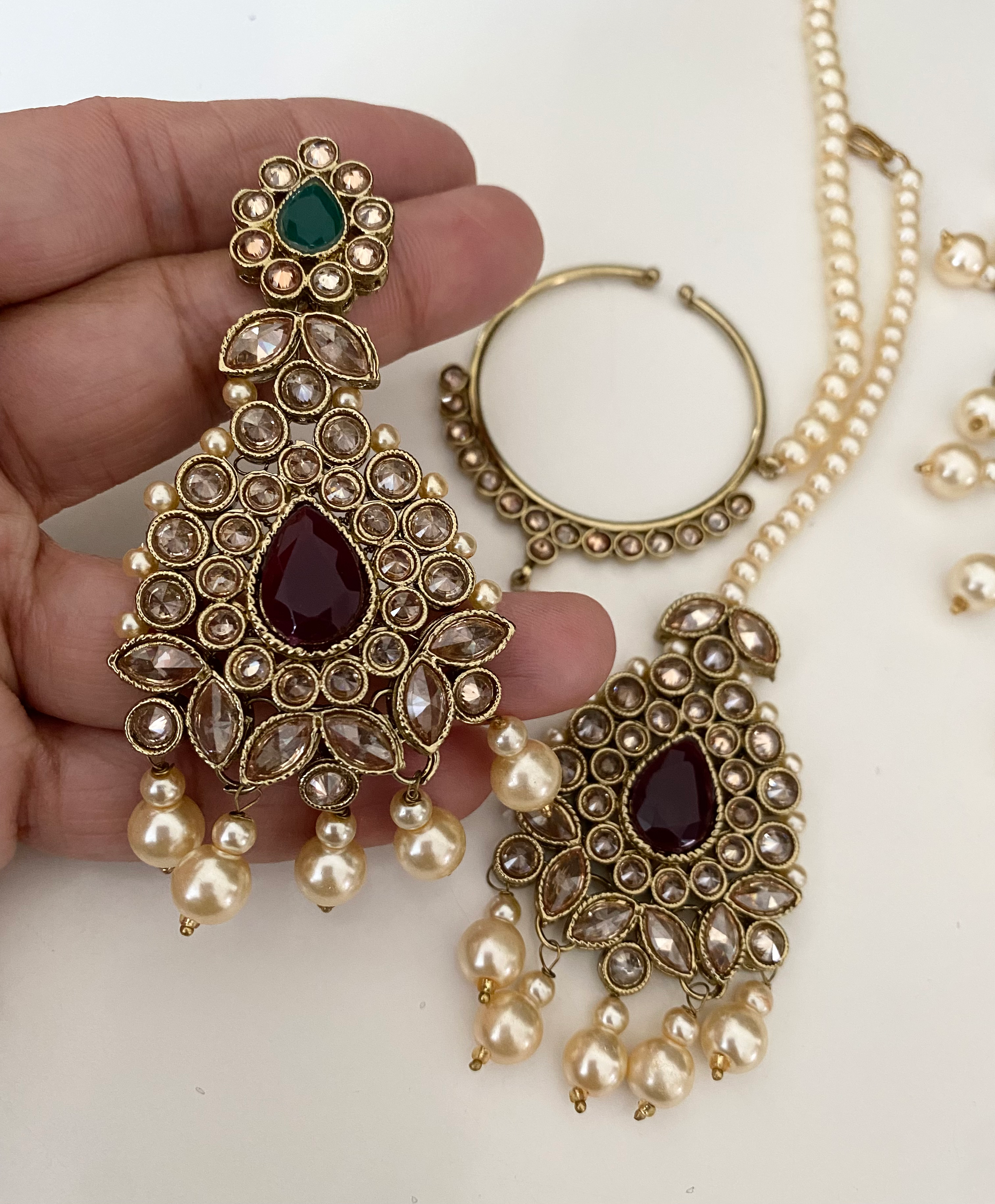 Rajwa bridal haar set  image 2