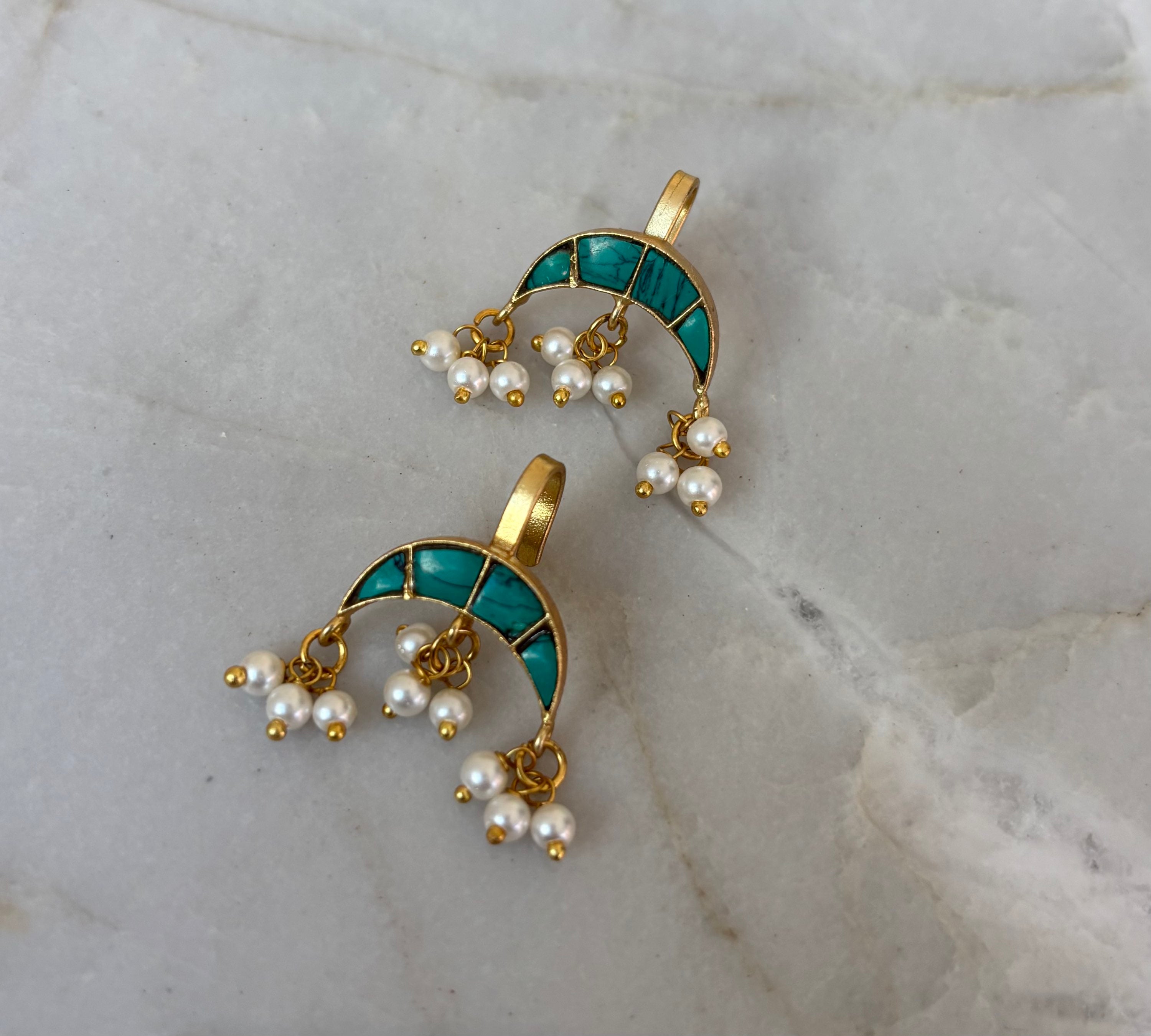 Kundan upper ear lobe accessory  image 0