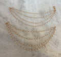 Pearl 4 layer sahara (earring chain)
