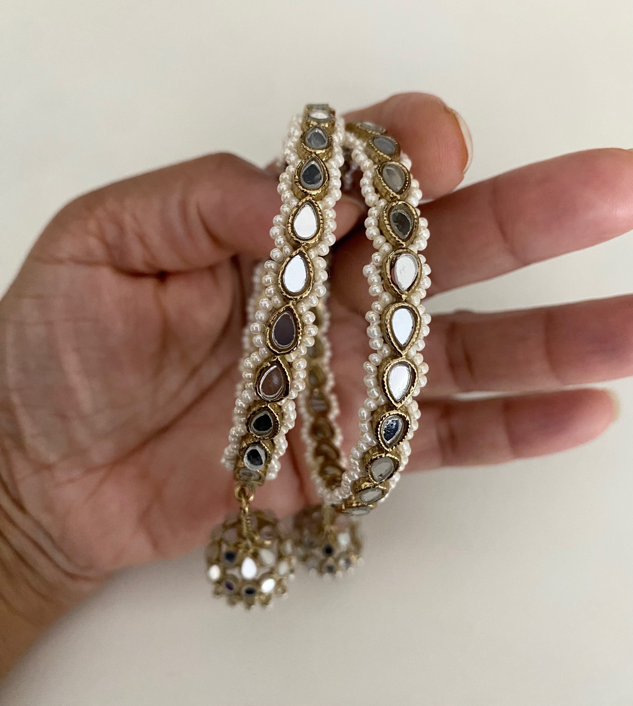 Mirror jhumki  image 2