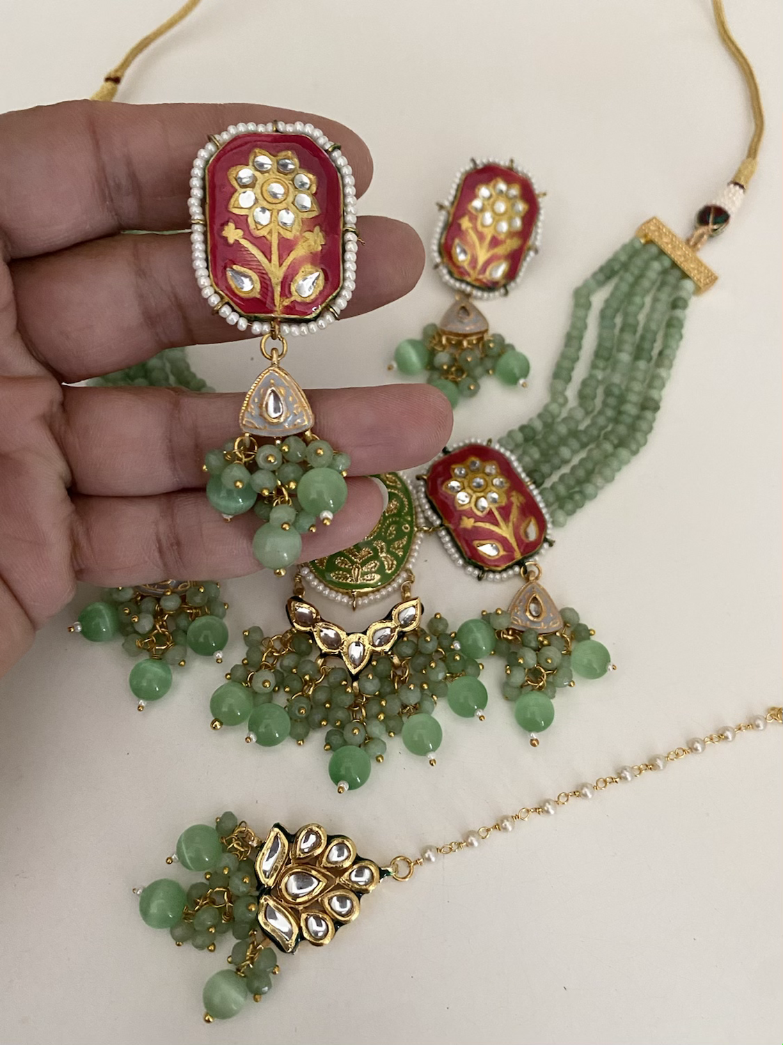 kundan  choker  image 1