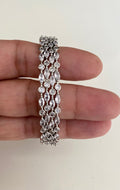 Diamond cut bangle  image 0