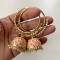 Hoop jhumka  image 0
