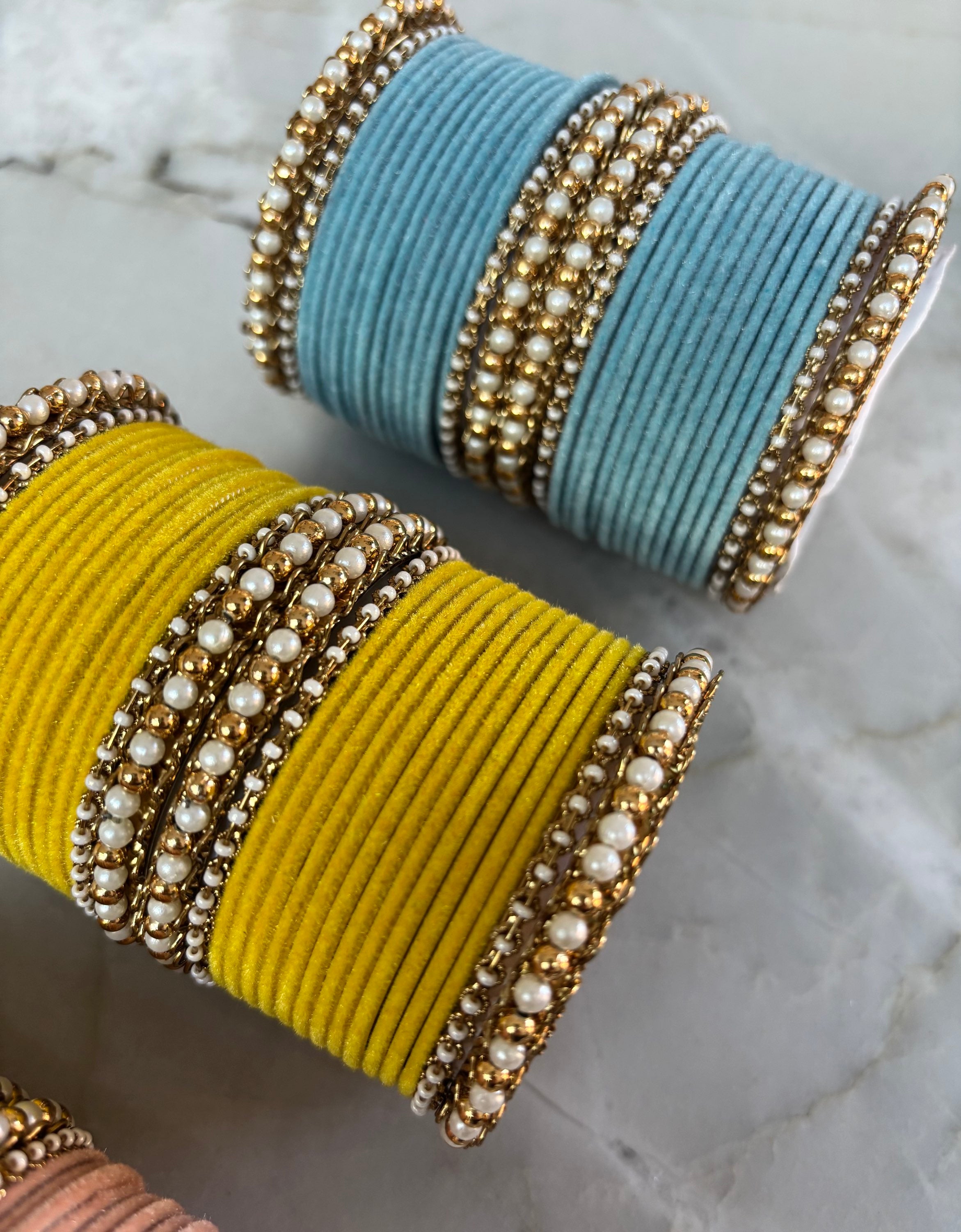 Velvet bangle set  image 7