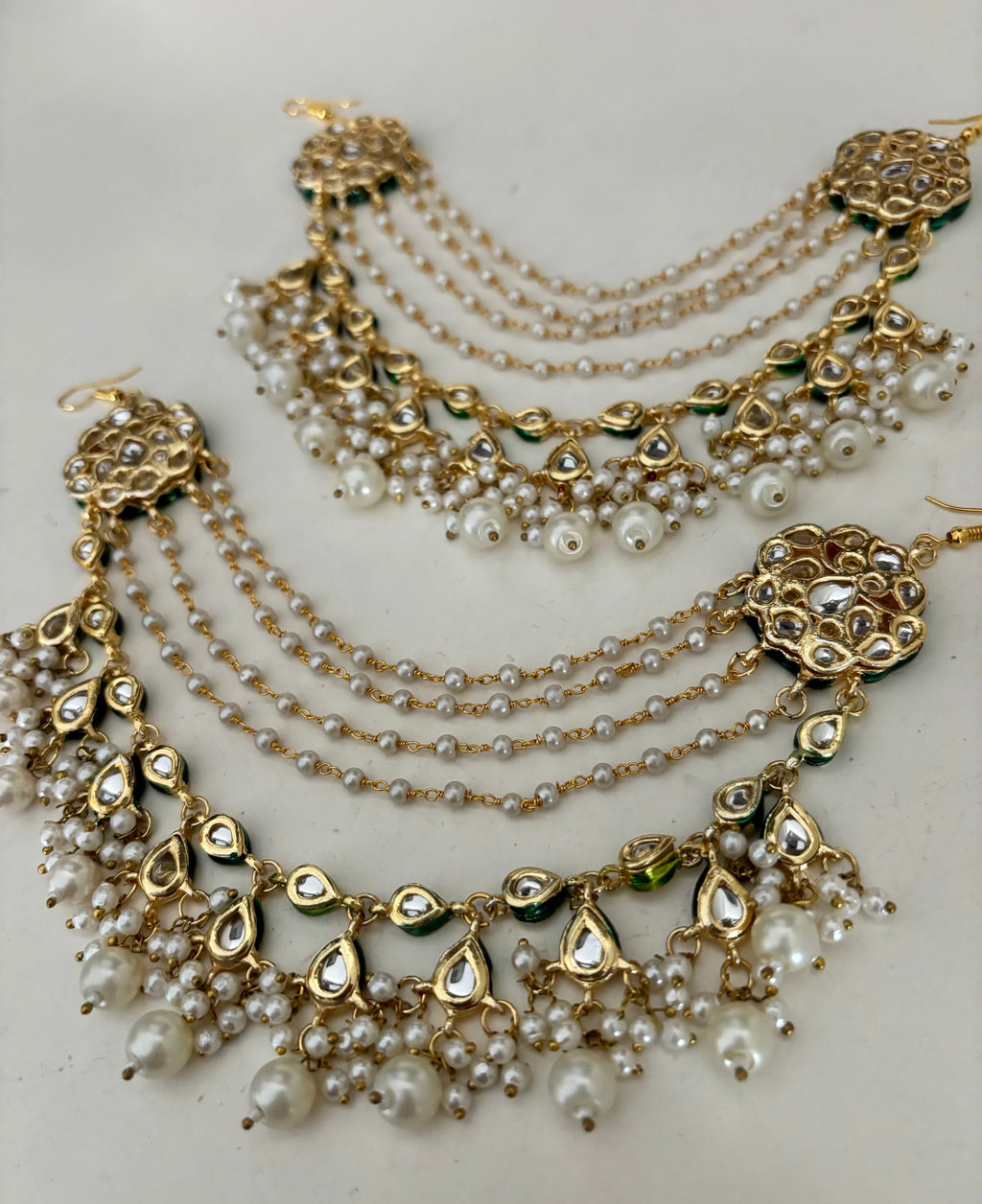 Heermandi earring chain image 2