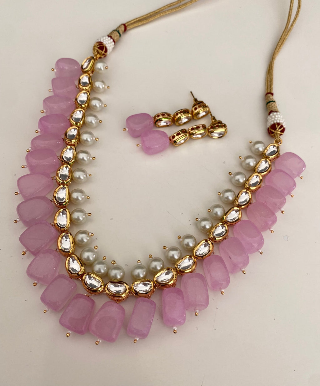 Pearl drop dark pink  image 1