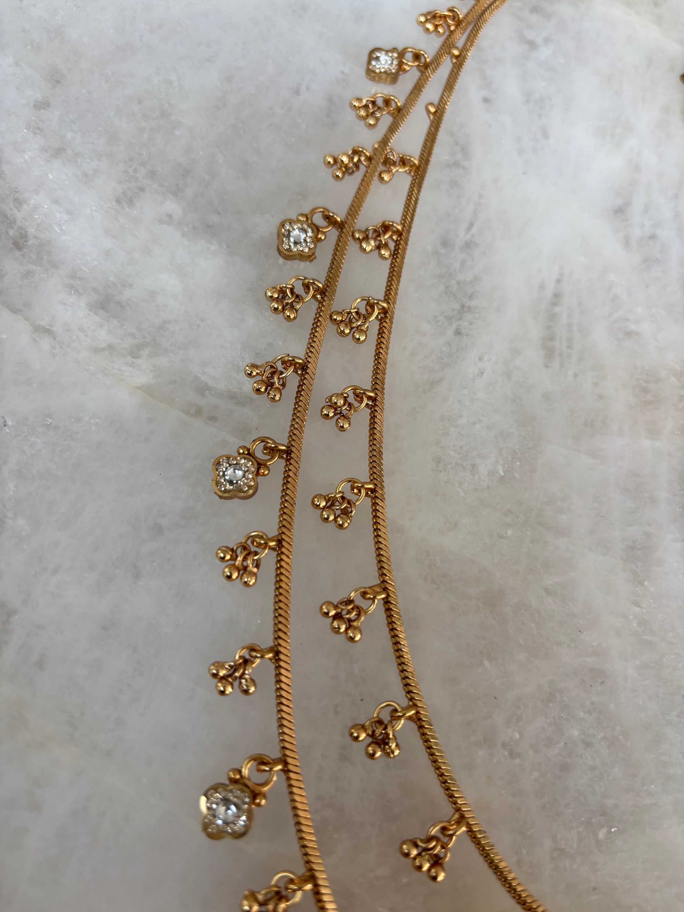 Diamond cut waist chain image 1