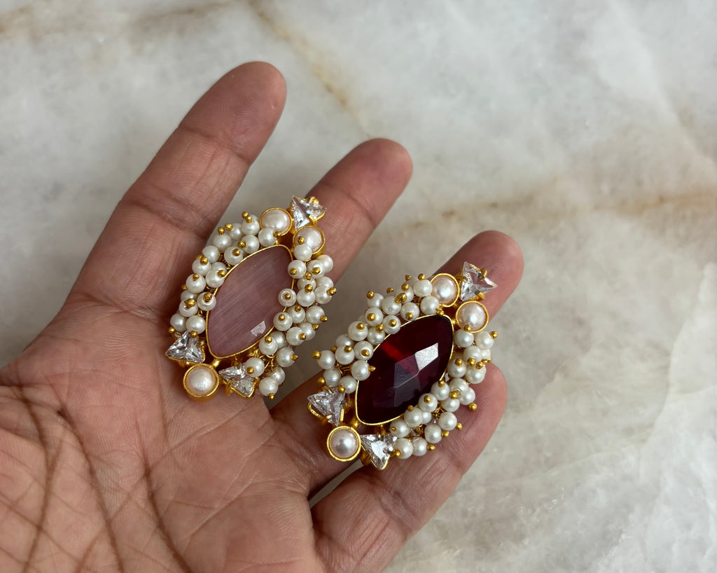Precious stonework finger ring