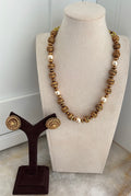 Pearl ball (Stud earring)