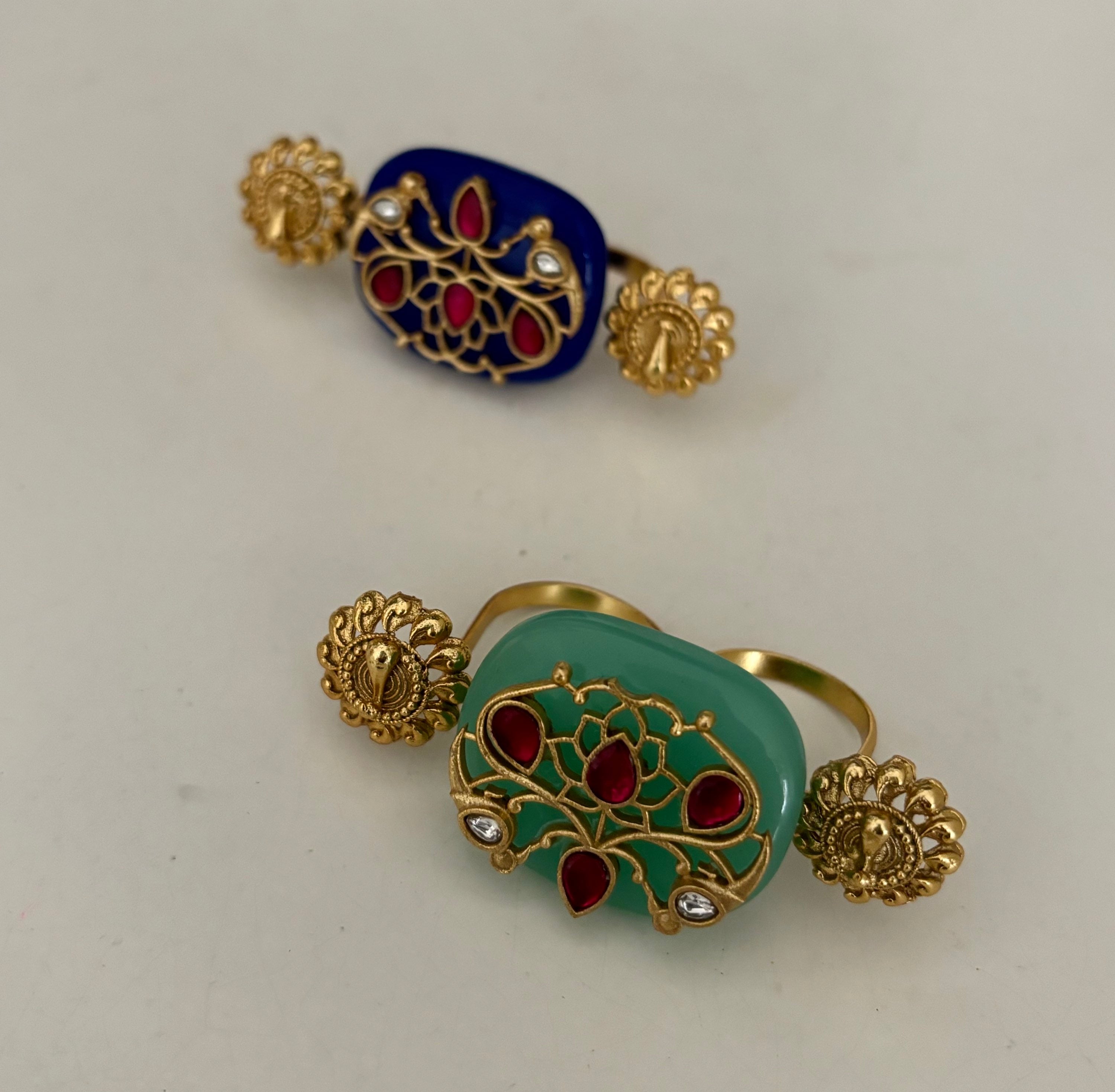Meena finger ring  image 2