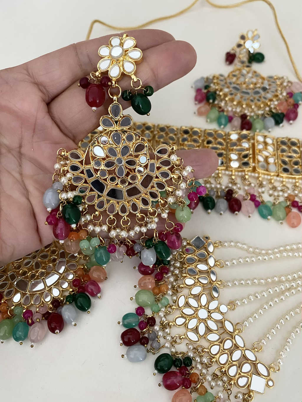 Nura mirror choker set                              image 3