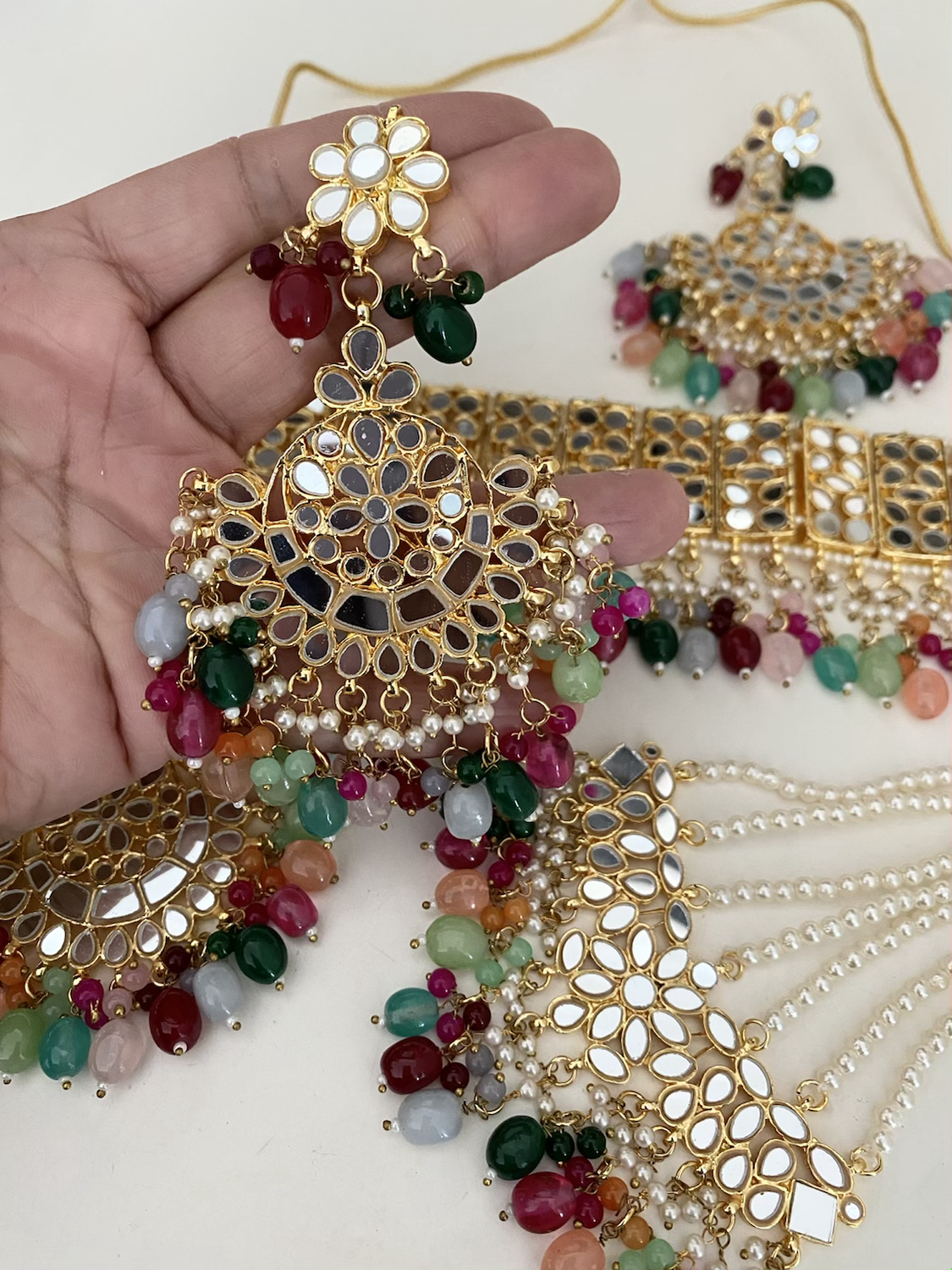 Nura mirror choker set                              image 3