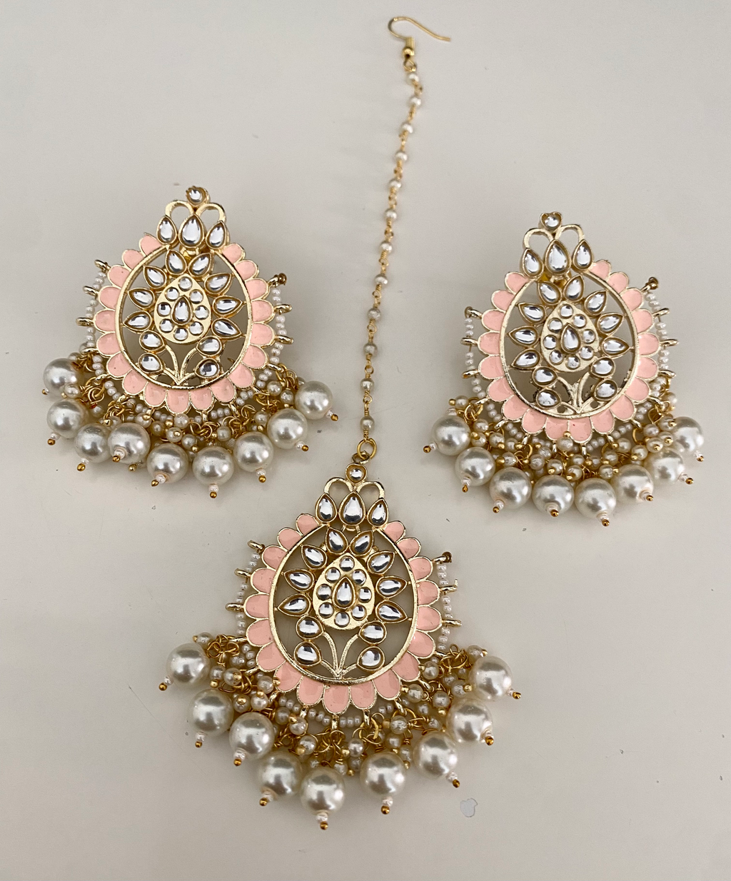 Panna tikli earring set  image 1
