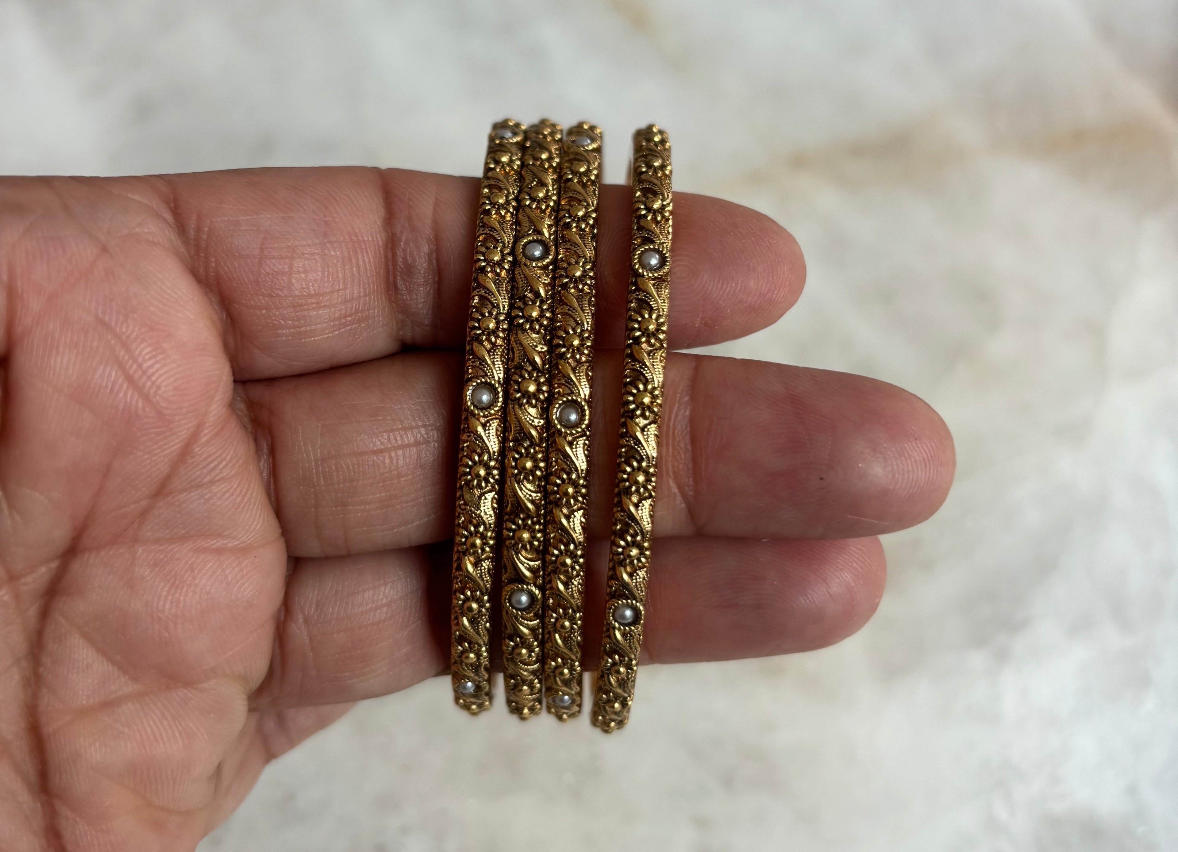 Pearl Vintage Flower