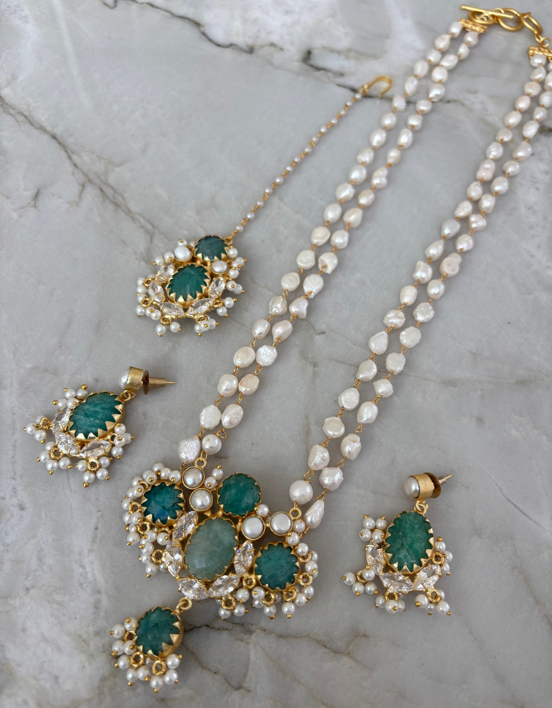 Double strand IH Amazonite  image 1