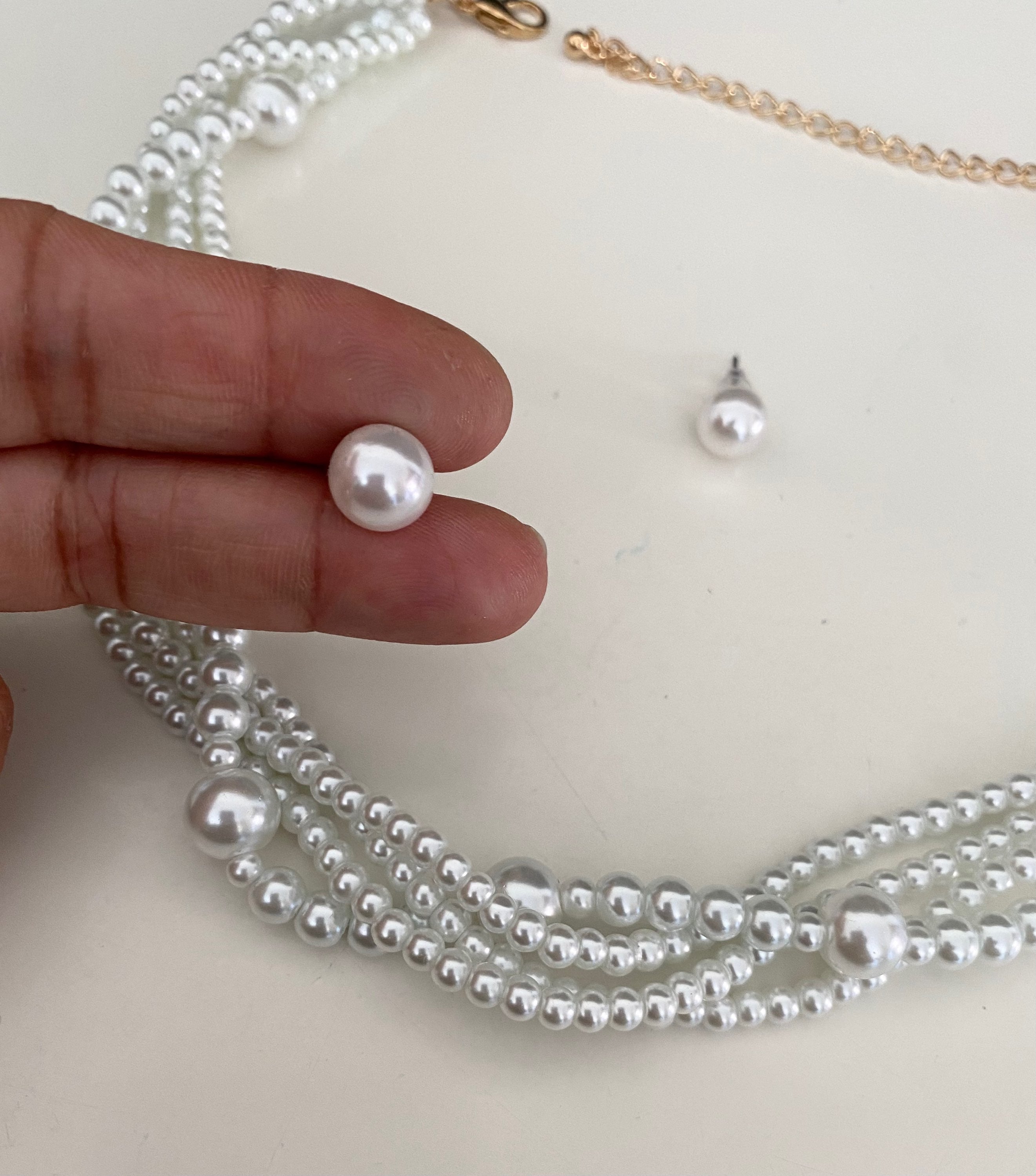 Twisted rope pearl  image 2