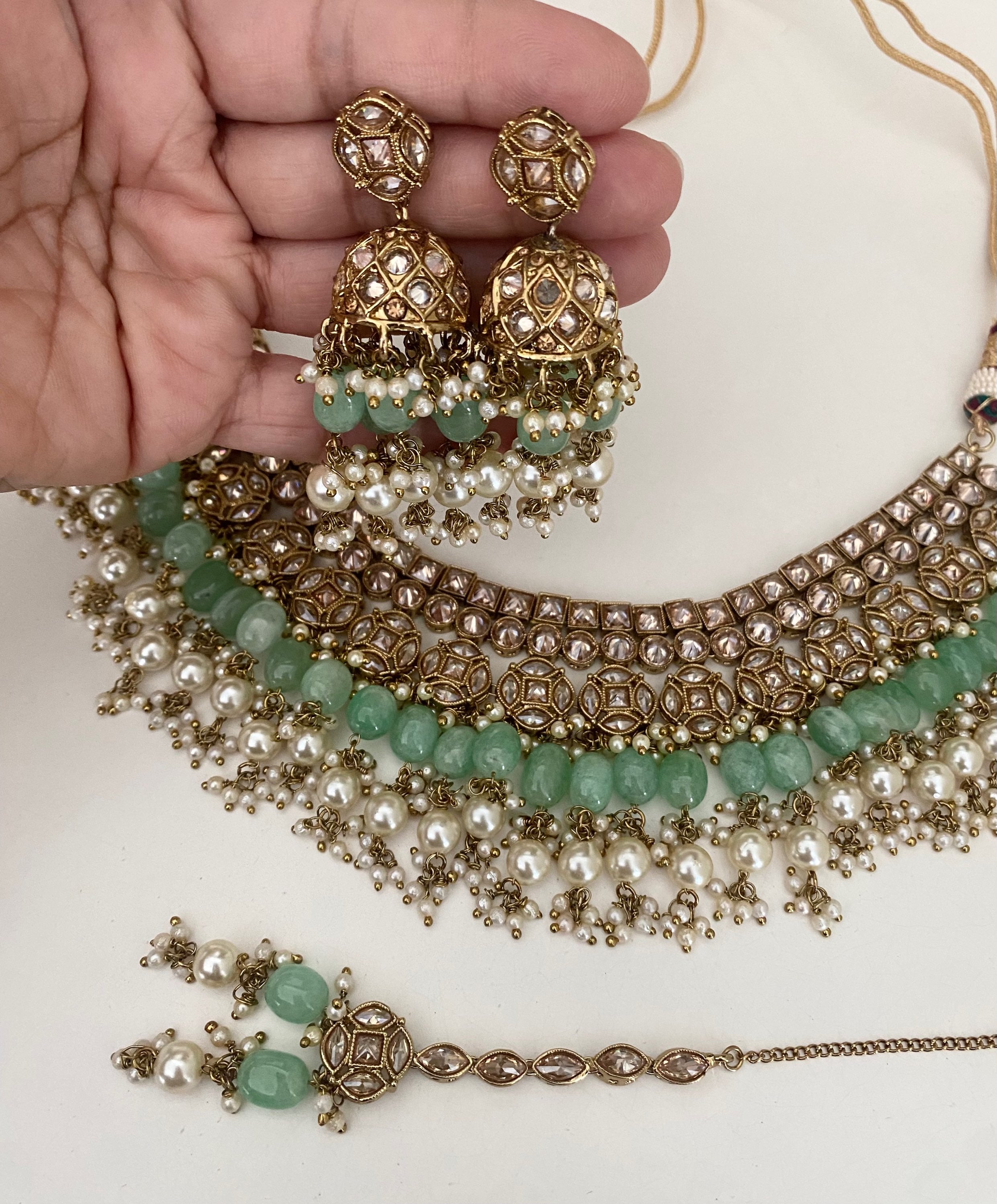 Annie bridal haar set  image 1