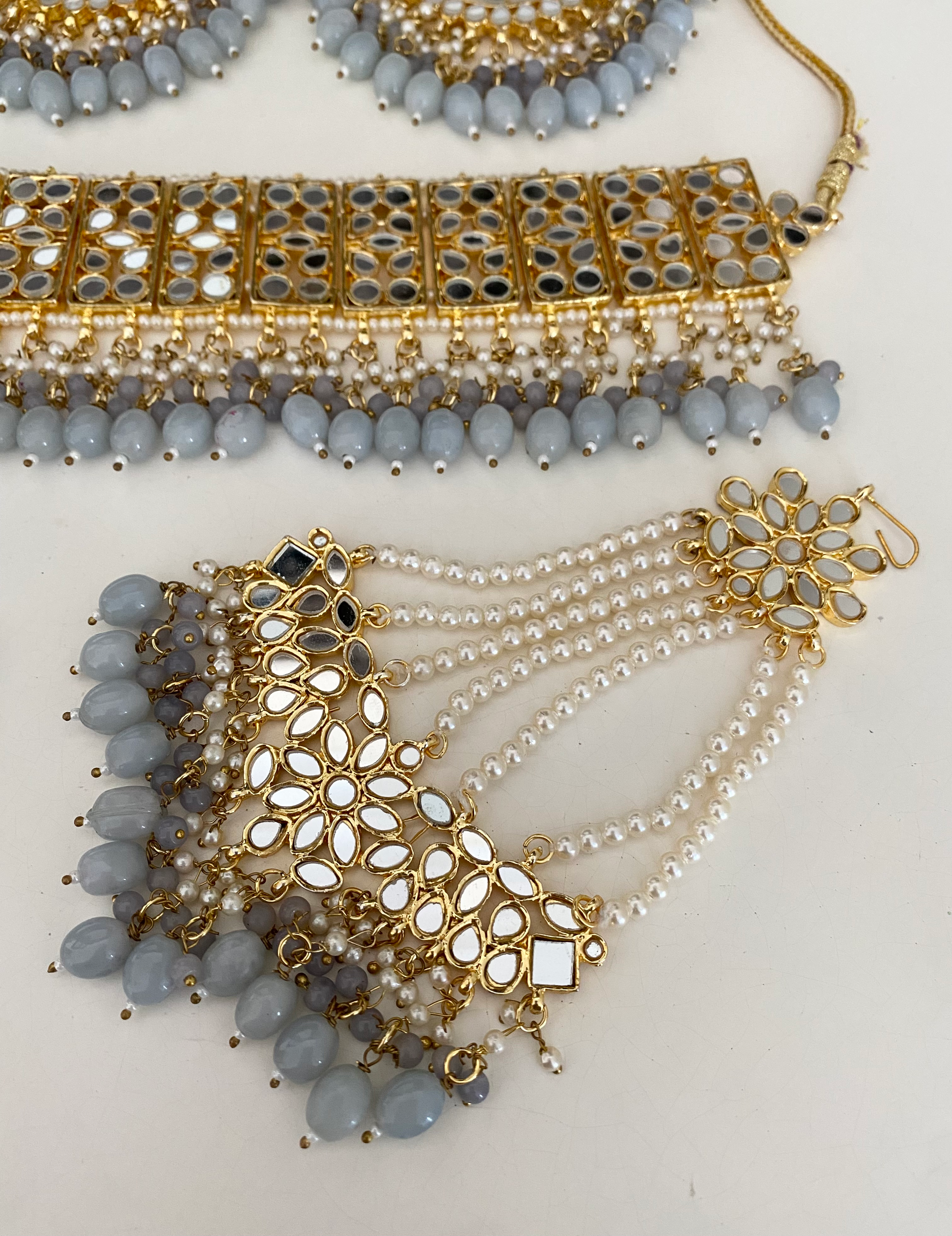 Nura Mirror choker set  image 4