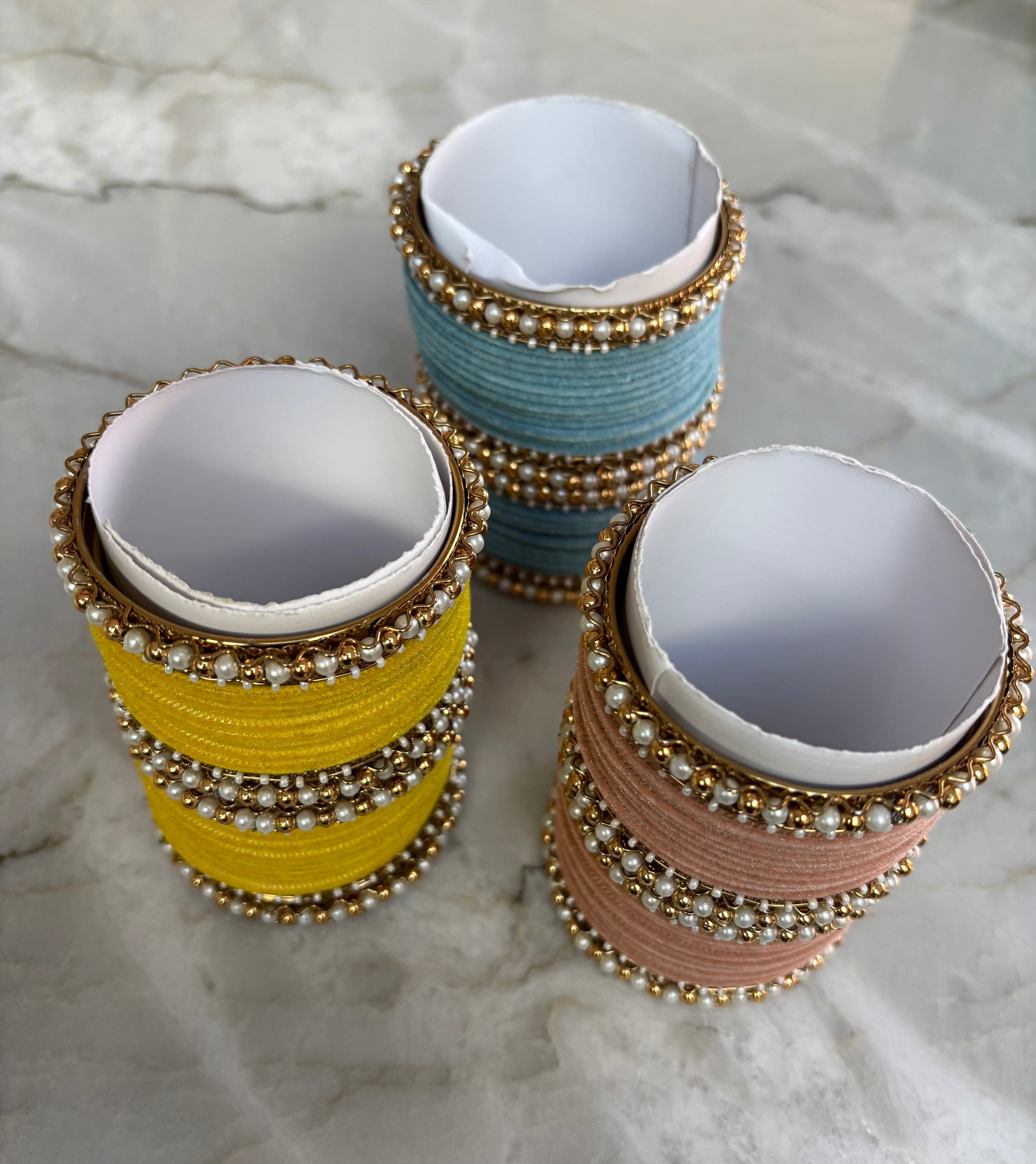 Velvet bangle set  image 6
