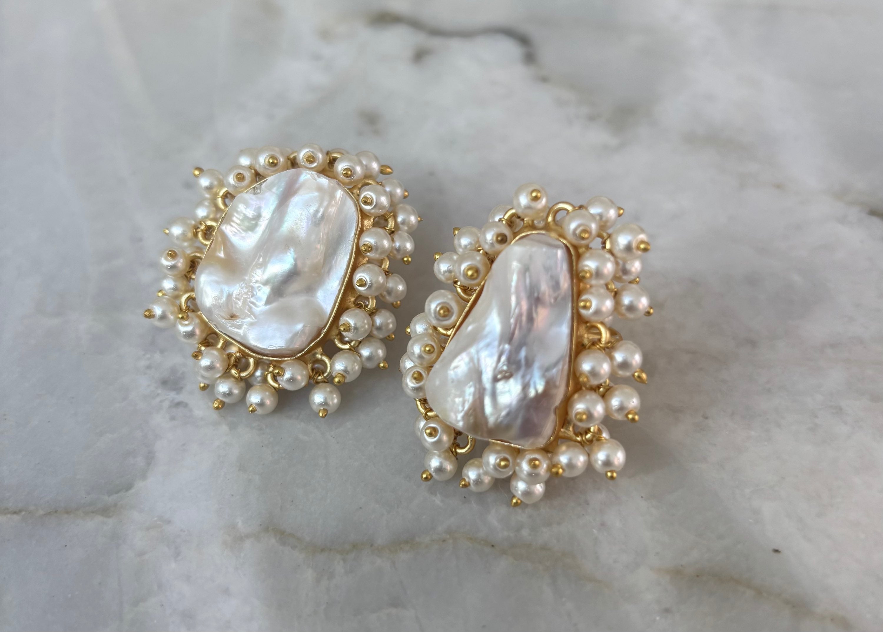 Baroque pearl ring  image 2