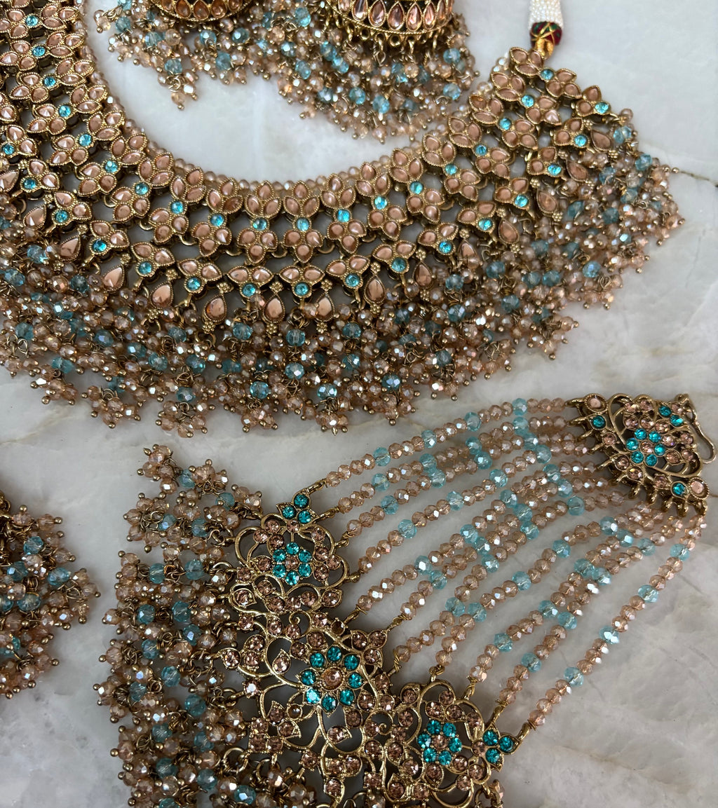 Sarisha (pastel blue/champagne) image 10