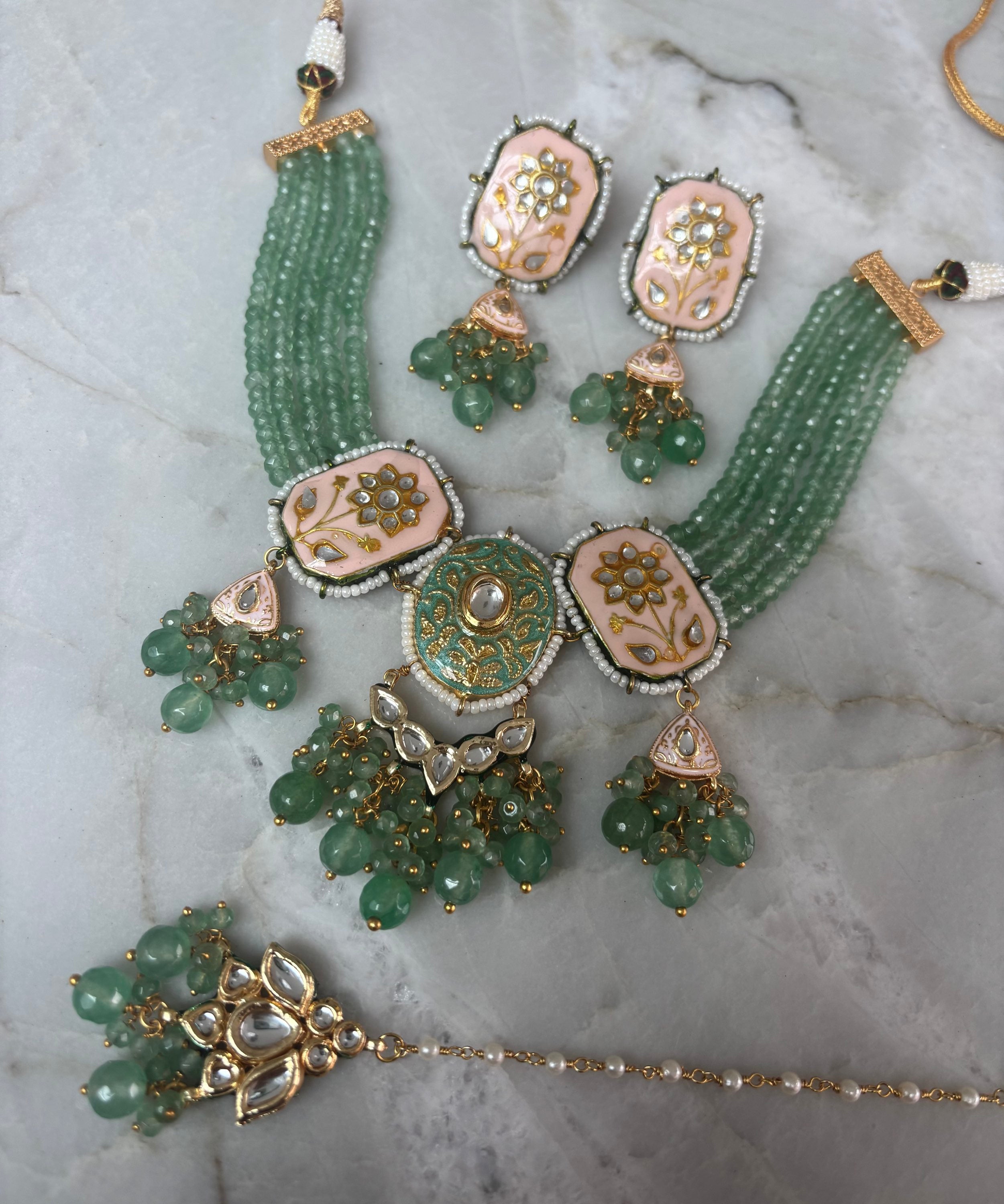Kundan mint/green  image 2