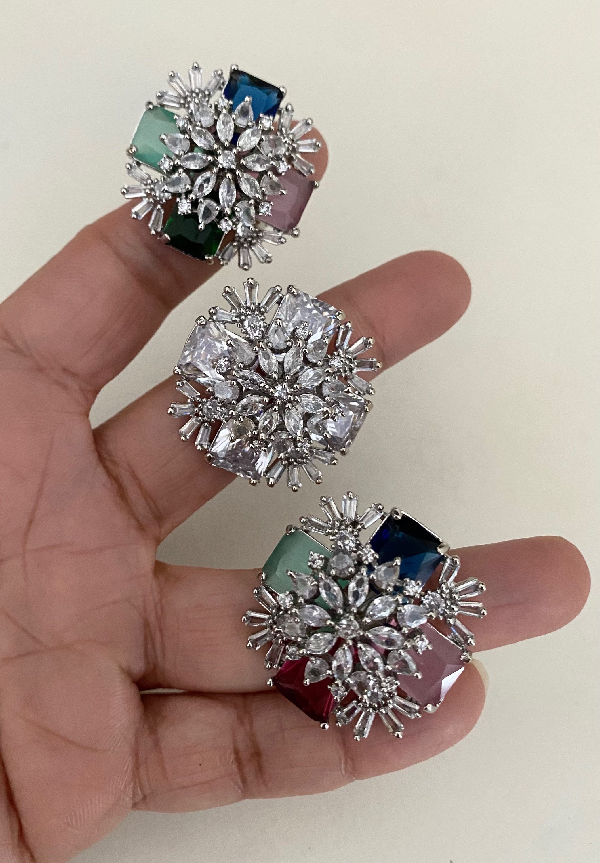 Diamond cut finger ring  image 1