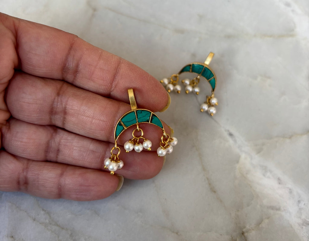 Kundan upper ear lobe accessory  image 1
