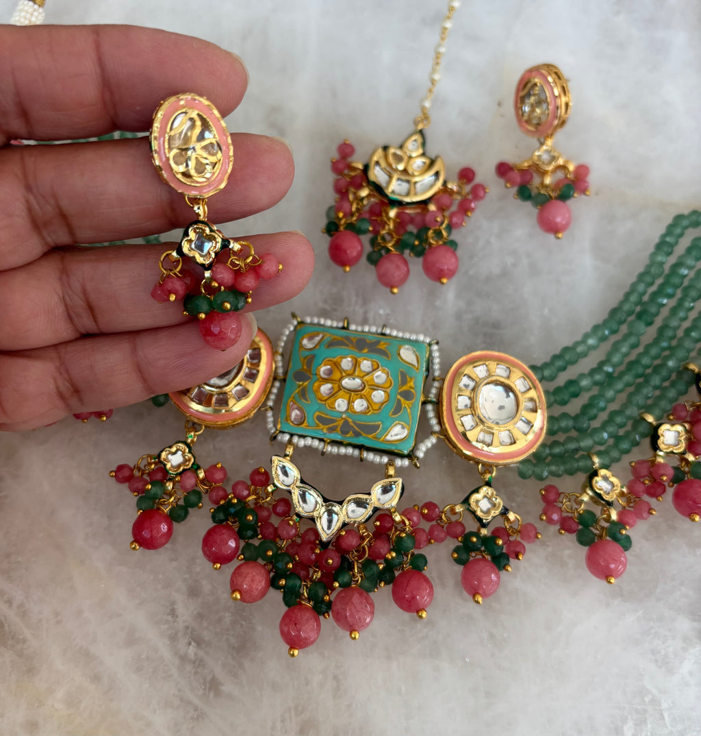 Shilpa kundan set