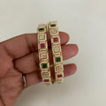 Rajwadi square pearl trim image 0