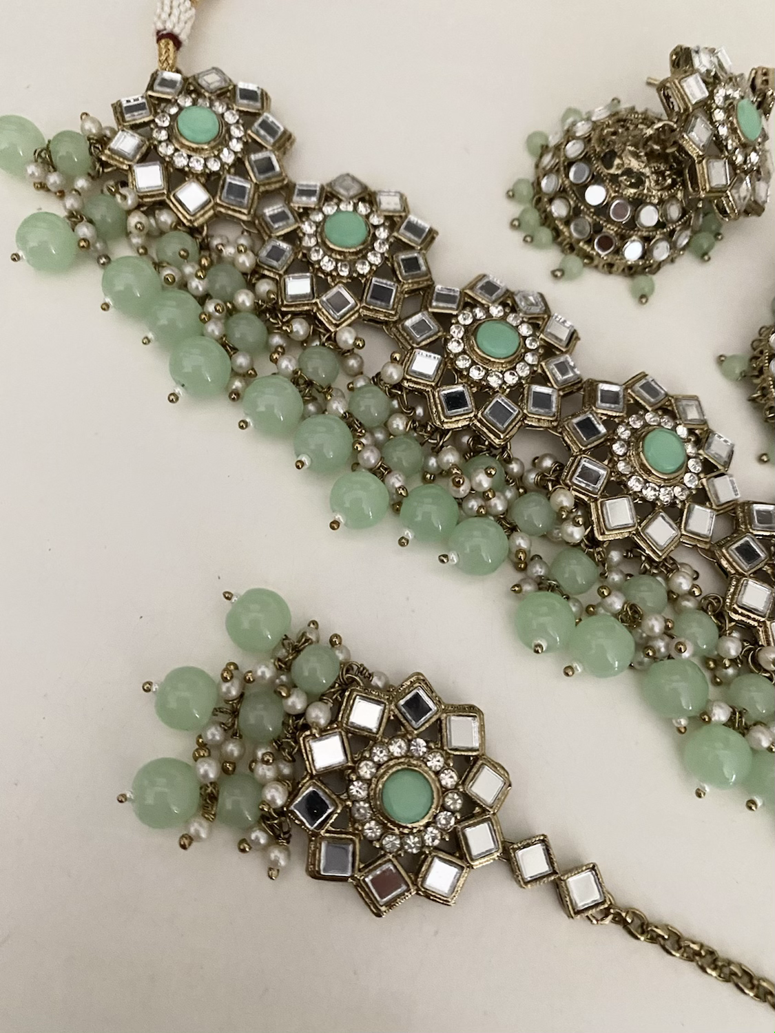 Ashwani mirror choker set image 5