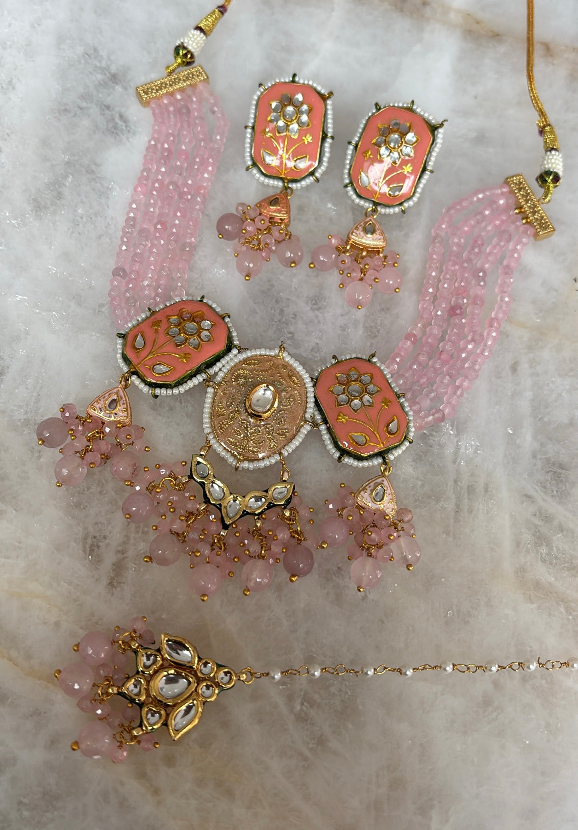 Kundan Pink/orange