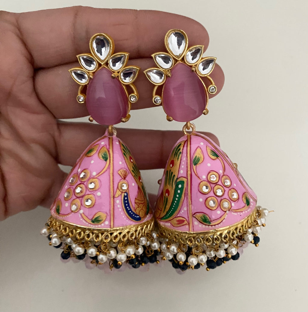 Mughul jhumka earrings  image 0