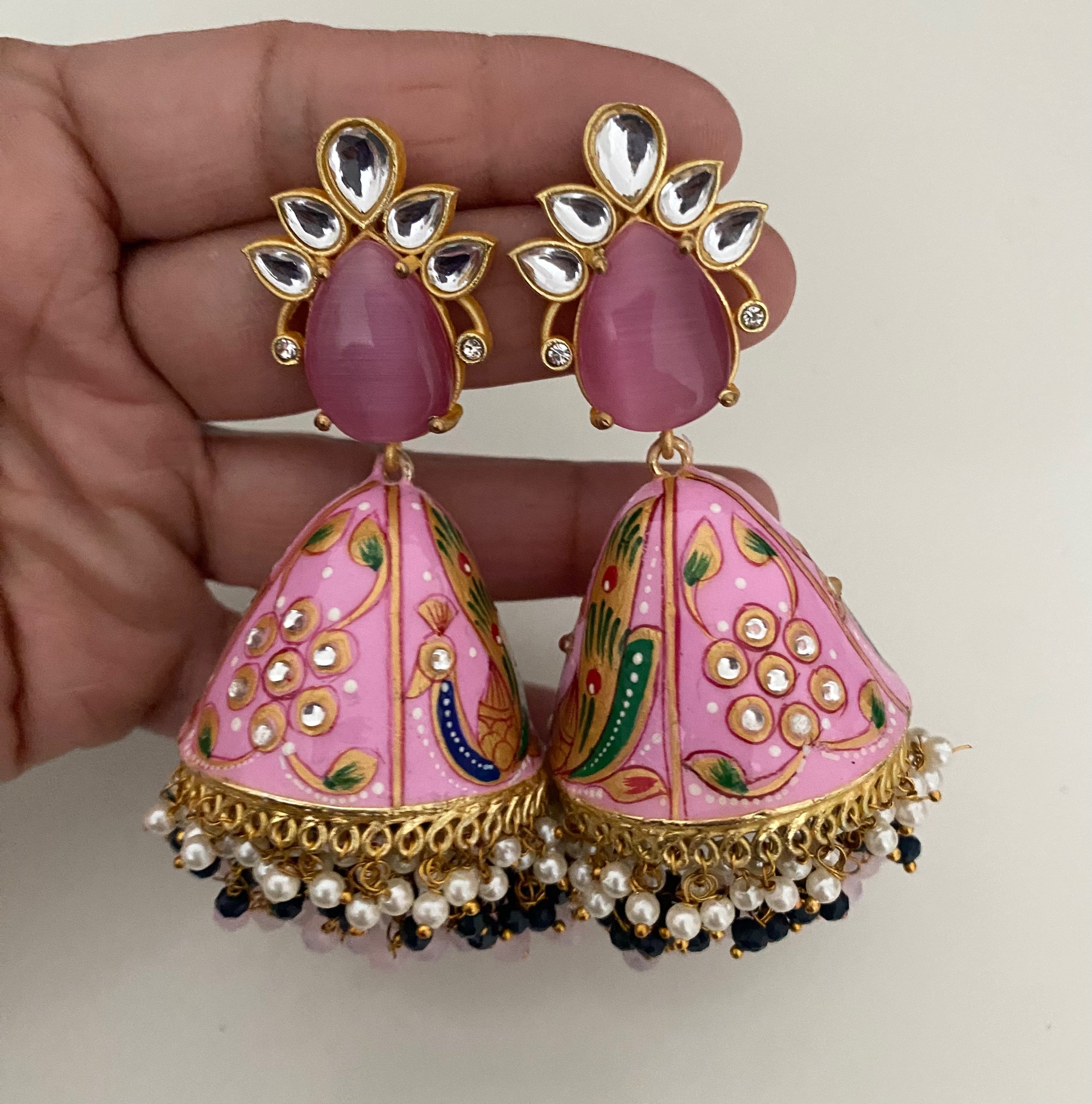 Mughul jhumka earrings  image 0