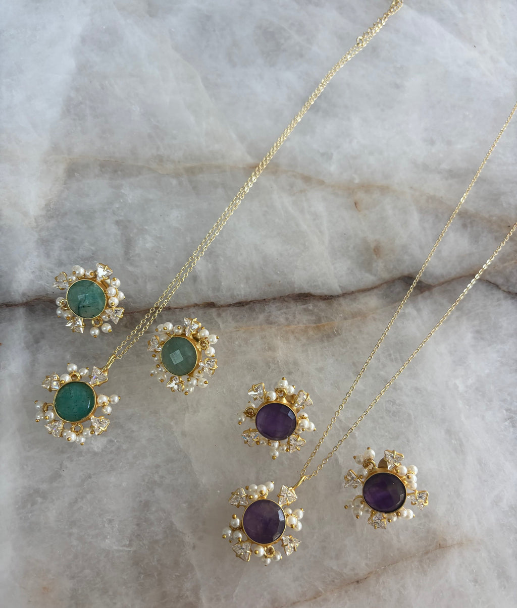 Precious pendant set  image 0