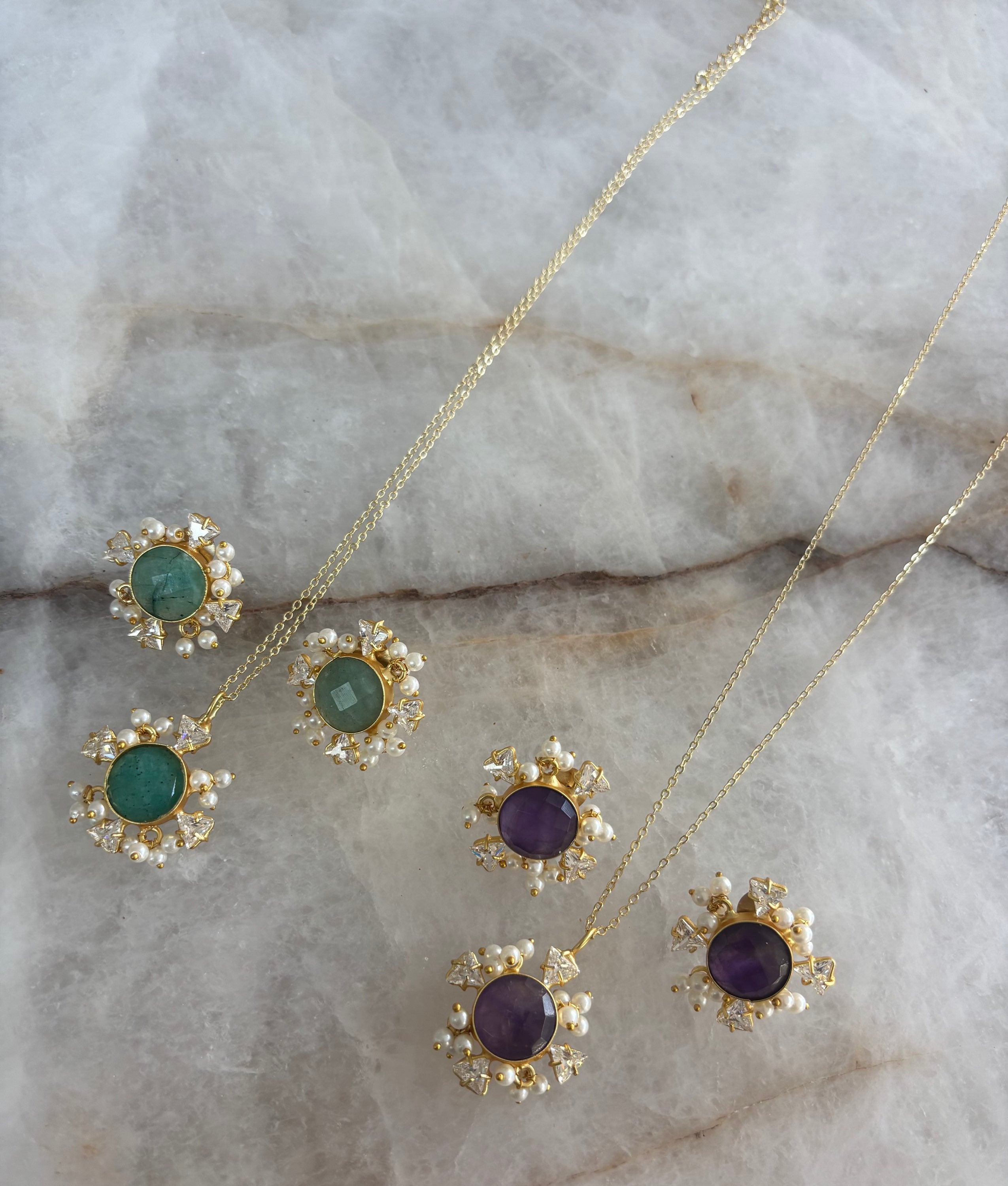 Precious pendant set  image 0
