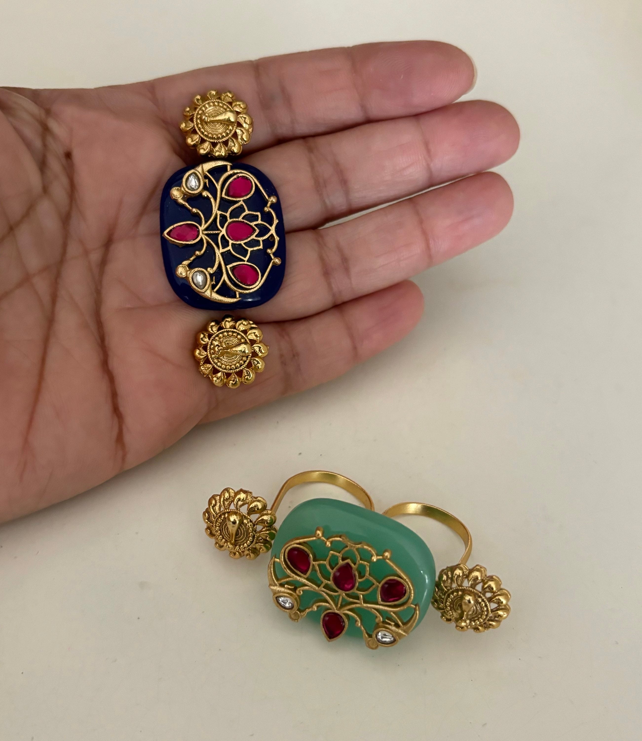 Meena finger ring  image 1