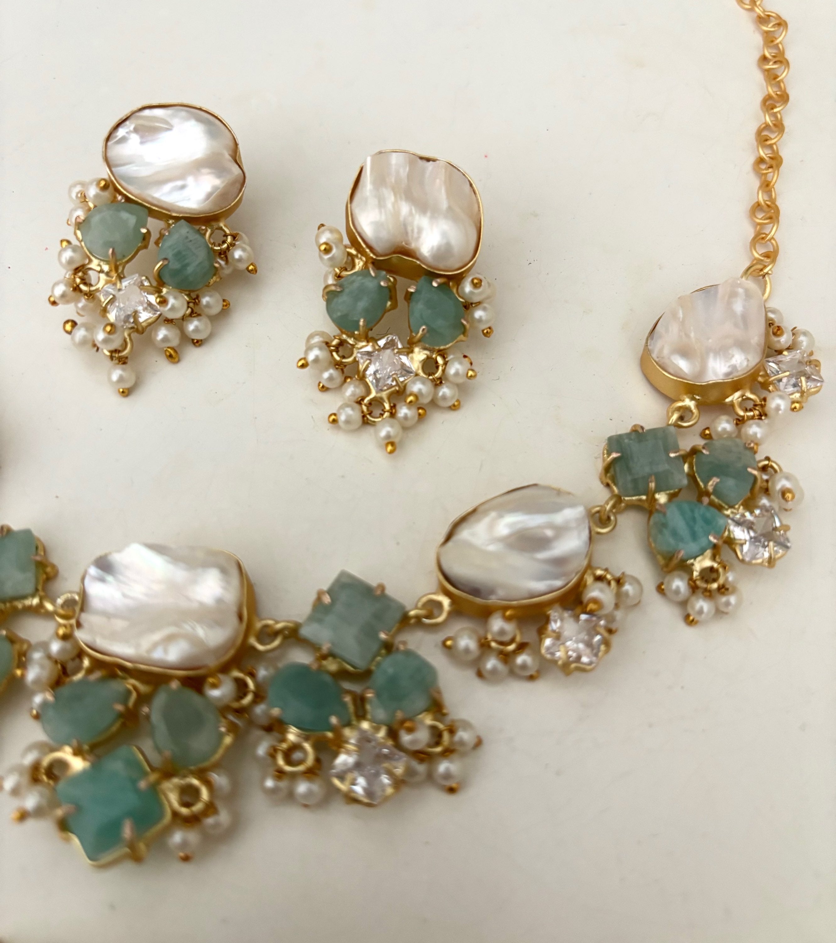 Precious Mother of Pearl (Amazonite) image 3