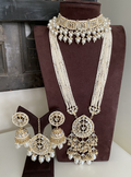 Karisma kundan choker + haar set  image 0