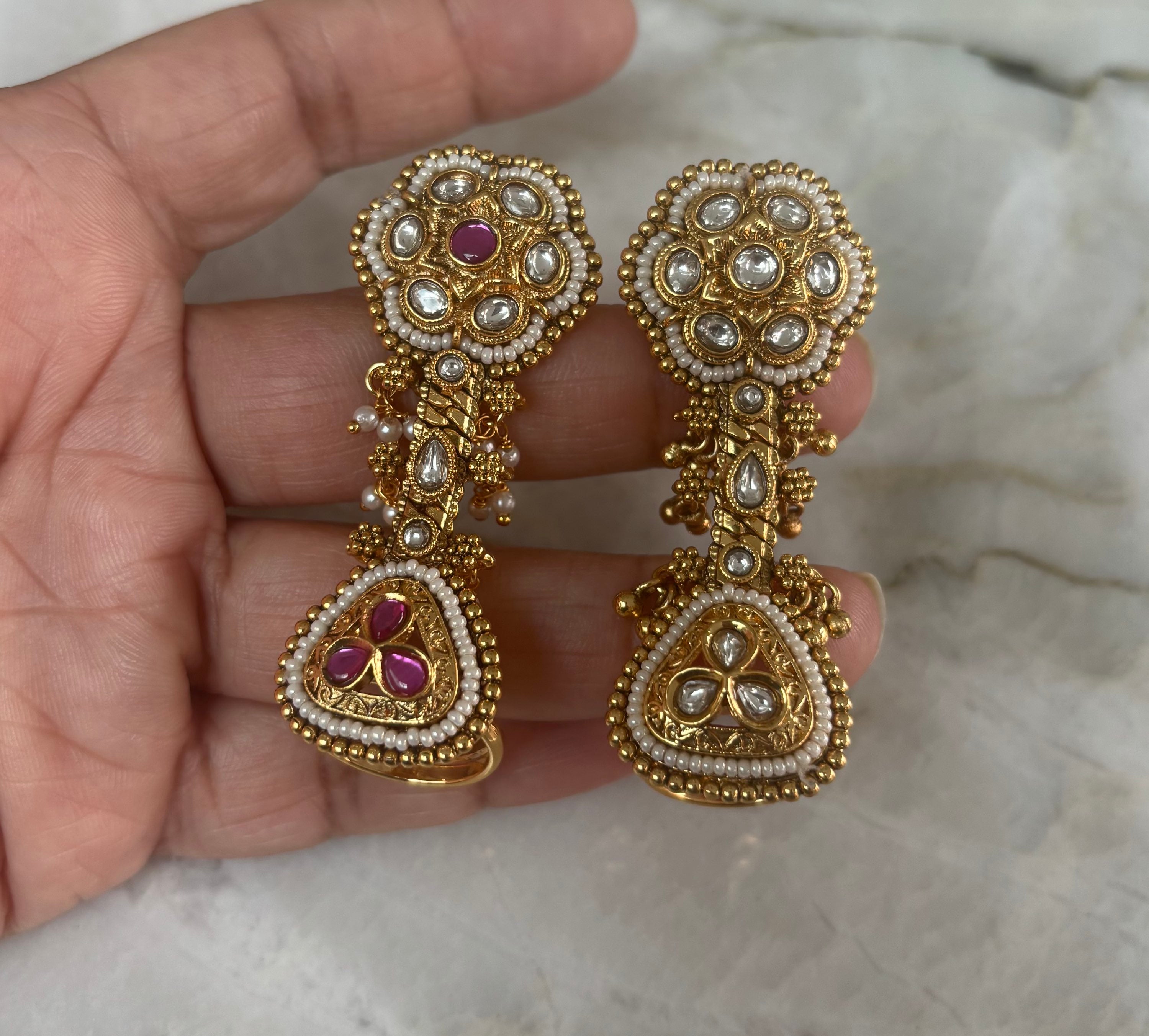 Kundan flower leaf  image 0