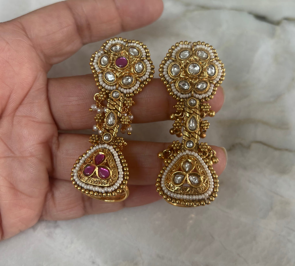 Kundan flower leaf  image 0