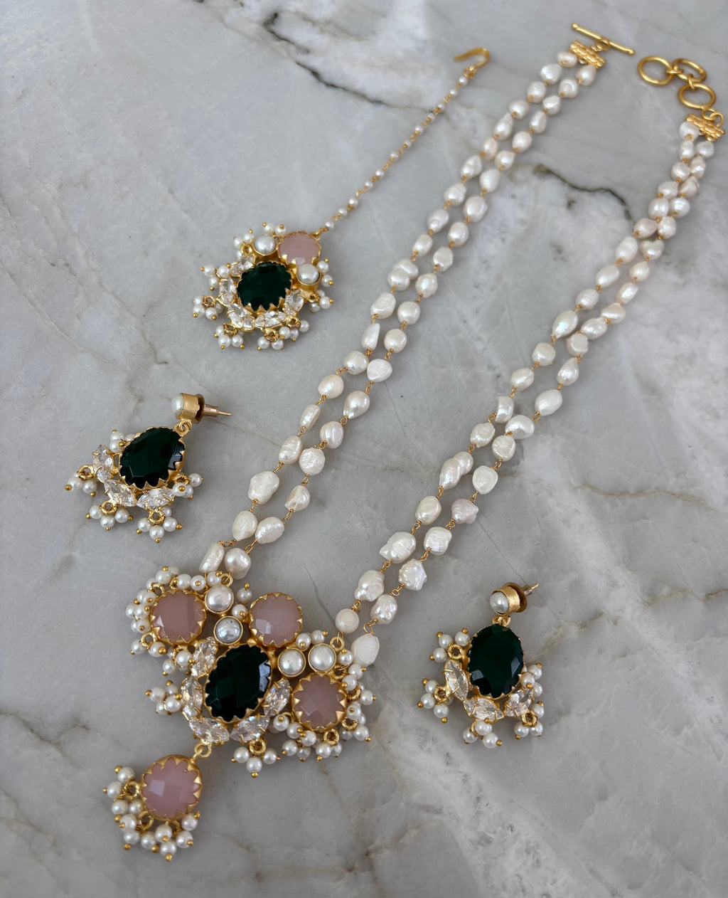 Double Strand IH Emerald.  image 1