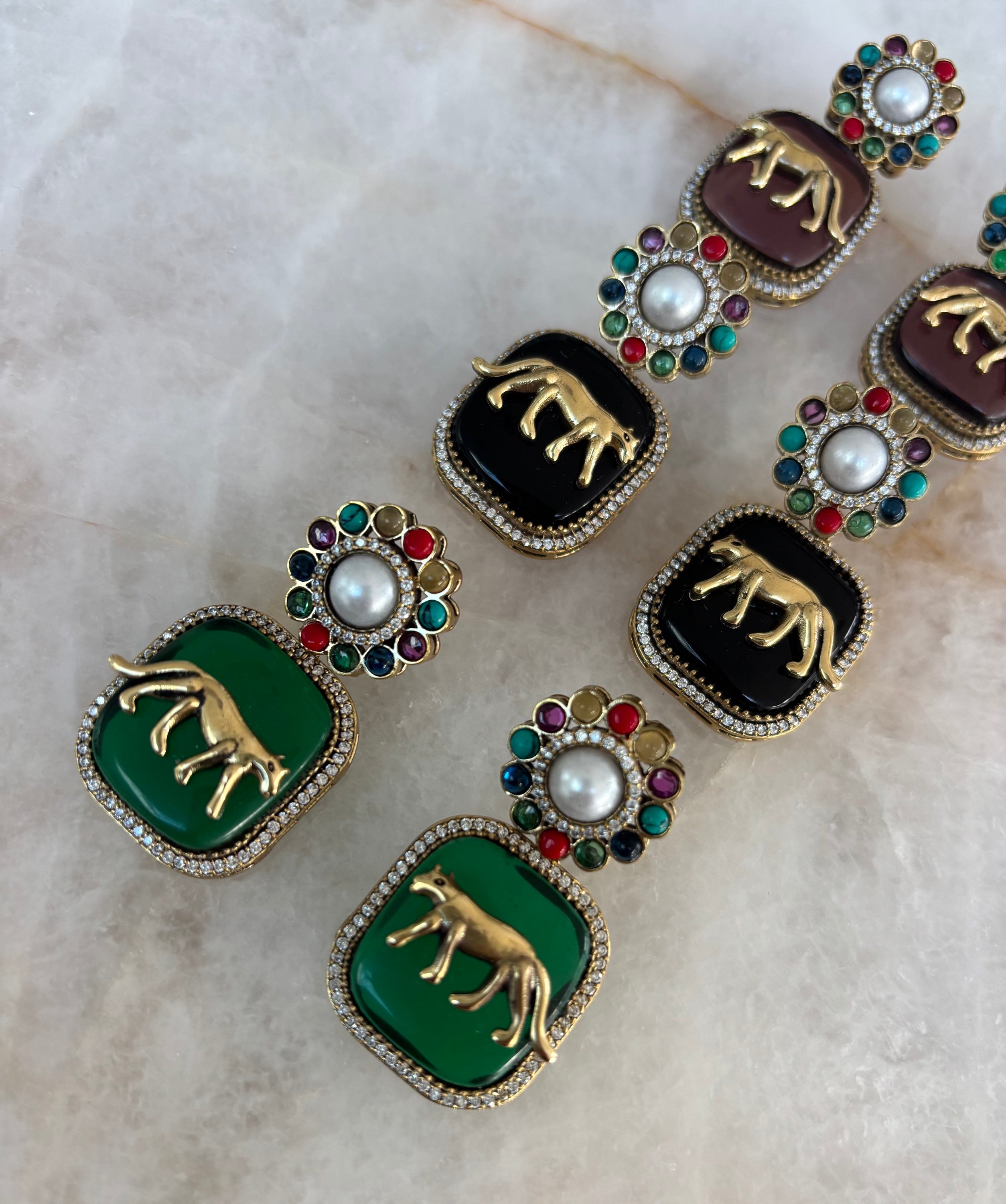 Floral Sabya (Sabyasachi inspired earring) image 2