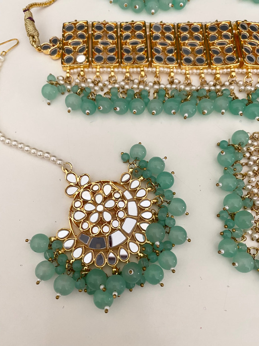 Nura Mirror choker set  image 2